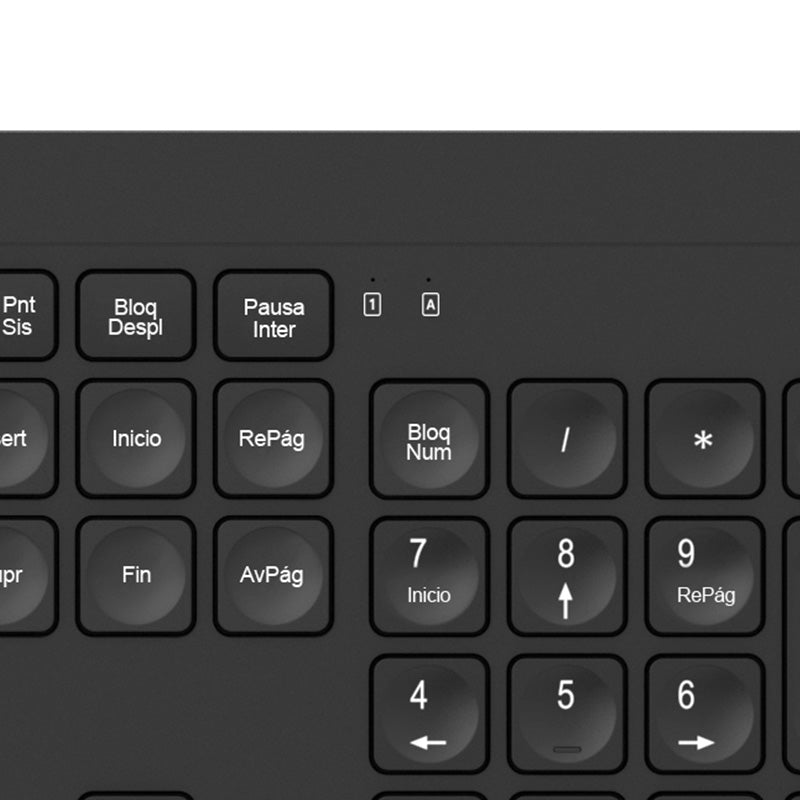 Teclado Alámbrico Español USB Multimedia Klip Xtreme Negro