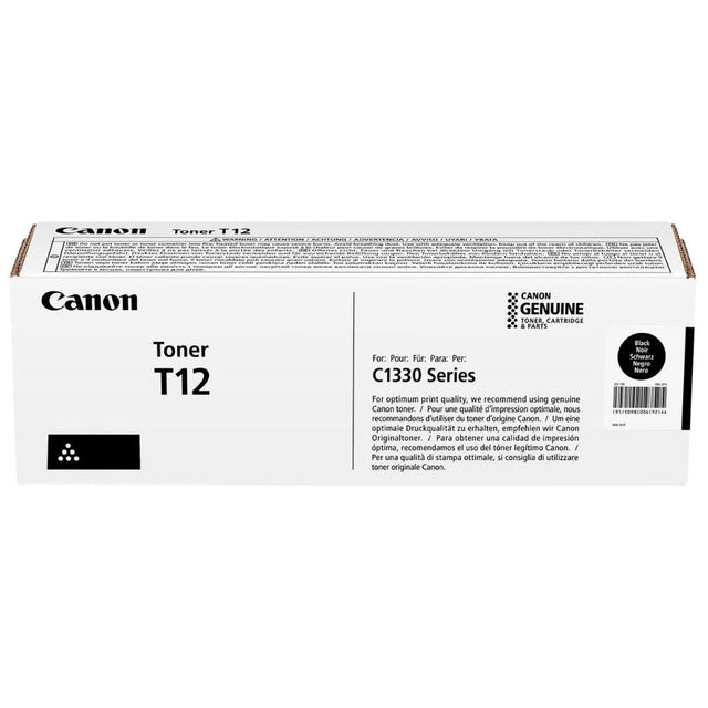 Cartucho de Toner Canon T12 Negro