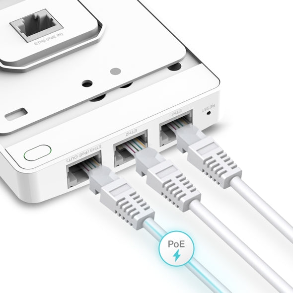 Punto de Acceso de pared Gigabit TP-Link WiFi MU-MIMO Omada AC1200 EAP235-Wall