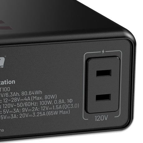 Central eléctrica portátil Forza 100 Watt Titan Series
