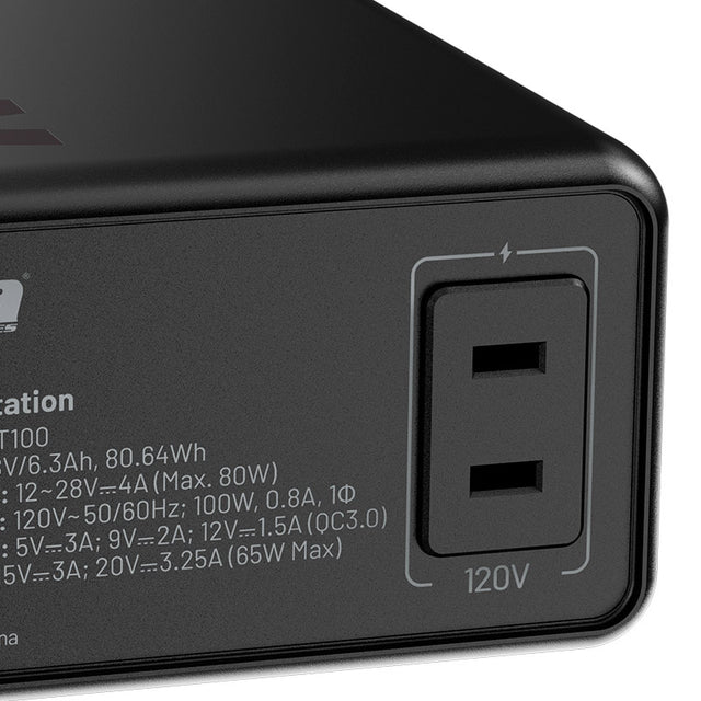 Central eléctrica portátil Forza 100 Watt Titan Series