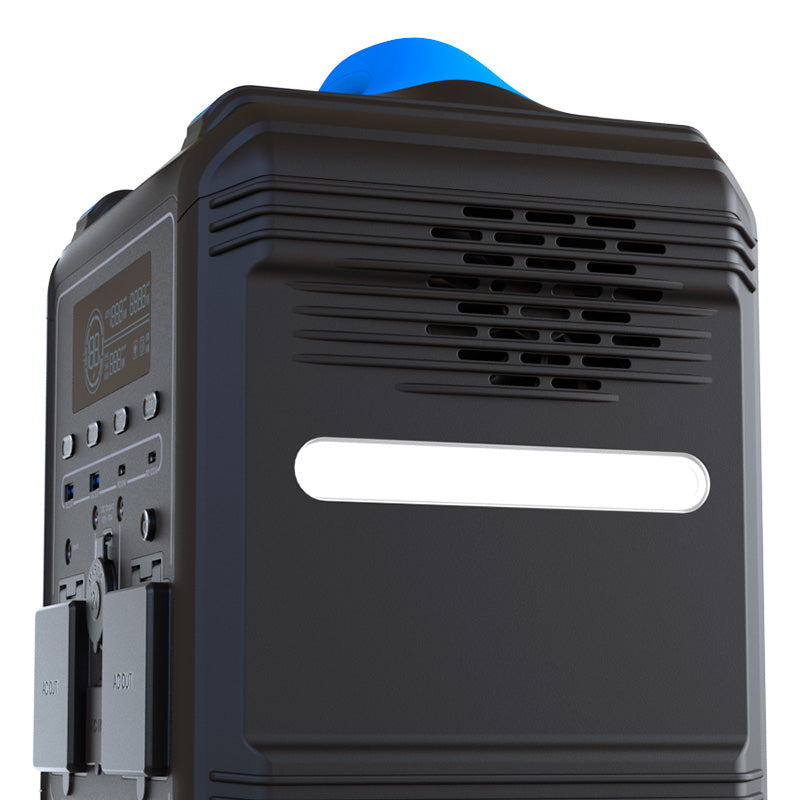 Respaldo de Batería Forza Titan Series FPP-T700 700W 110/120V 2AC/8DC LiMnFePO4