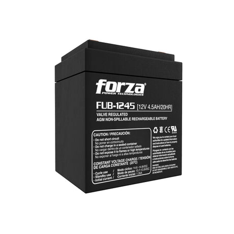 Batería Forza FUB-1245 – 12V / 4.5Ah / Sellada / Libre de Mantenimiento