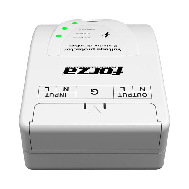 Regulador de Voltaje Forza Zion Montaje Pared 6600VA 1 Toma 220V Timer