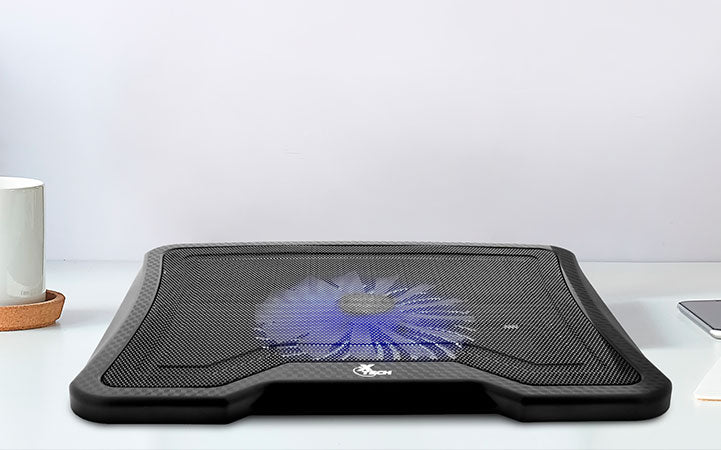 Soporte para portátil - 2 puertos USB - ventilador de 160mm Xtech