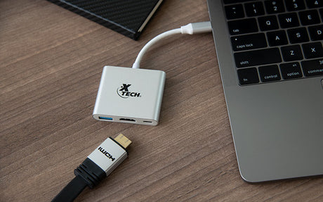 Adaptador multipuerto USB Tipo-C® 3-en-1