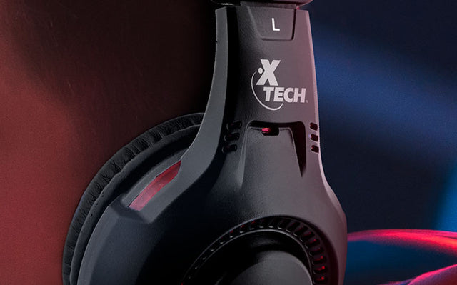 Auriculares Over-Ear Cableados 3.5mm Xtech Ixion