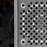 Chasis Micro ATX Todo Negro con Fuente de Poder 600W Logo Xtech
