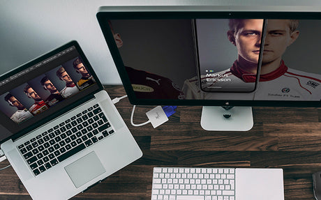 Adaptador USB-C a VGA Blanco Brillante Xtech XTC-551