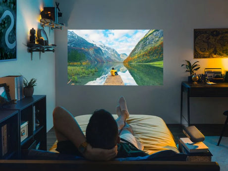 Proyector LED Portátil ViewSonic M1X – 100" / Harman Kardon / Wi-Fi / USB-C / Batería 4h / 0.8kg