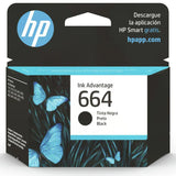 HP 664 Cartucho de tinta negro