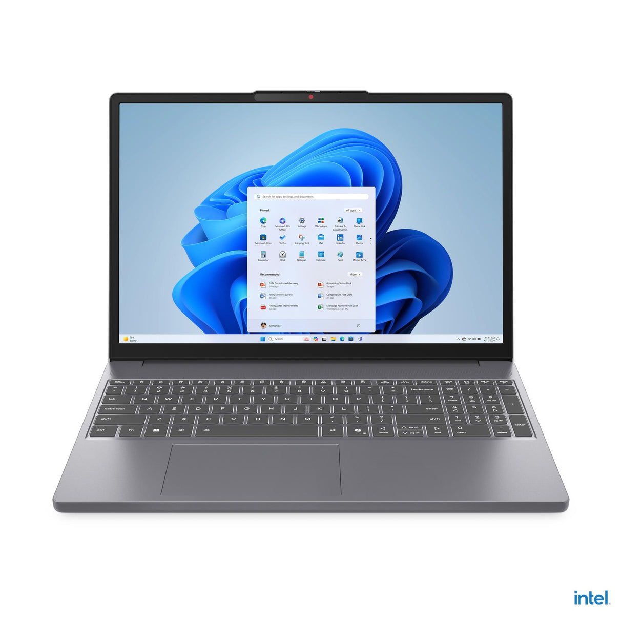 Notebook – Lenovo IdeaPad Slim 3 15IRH10 – 83K100PTGJ – 15.3" WUXGA – Intel Core i5 13420H – 8 GB DDR5 – 512 GB SSD – Windows 11 Home – Gray