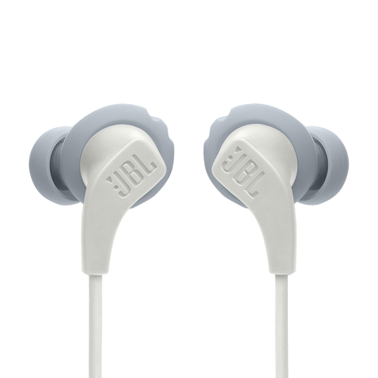 JBL Auriculares Deportivos con Cable Resistentes al Sudor.  Blancos