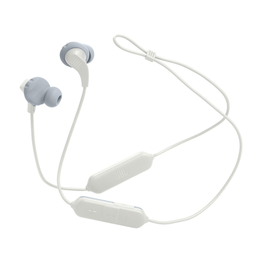 JBL Auriculares Deportivos con Cable Resistentes al Sudor.  Blancos