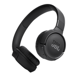 JBL Tune 520BT - Auriculares inalámbricos en la oreja, batería de hasta 57 horas de duración y carga de velocidad, diseño ligero, cómodo y plegable, llamadas manos libres con detección de voz. Negro