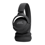 JBL Tune 520BT - Auriculares inalámbricos en la oreja, batería de hasta 57 horas de duración y carga de velocidad, diseño ligero, cómodo y plegable, llamadas manos libres con detección de voz. Negro