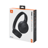 JBL Tune 520BT - Auriculares inalámbricos en la oreja, batería de hasta 57 horas de duración y carga de velocidad, diseño ligero, cómodo y plegable, llamadas manos libres con detección de voz. Negro