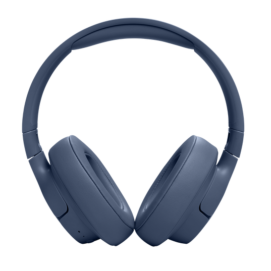 JBL TUNE 720BT - Auriculares inalámbricos sobre la oreja sonido Pure Bass, Bluetooth 5.3, batería de hasta 76 horas de duración y carga de velocidad, diseño ligero, cómodo y plegable. Azul