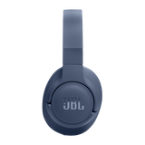 JBL TUNE 720BT - Auriculares inalámbricos sobre la oreja sonido Pure Bass, Bluetooth 5.3, batería de hasta 76 horas de duración y carga de velocidad, diseño ligero, cómodo y plegable. Azul