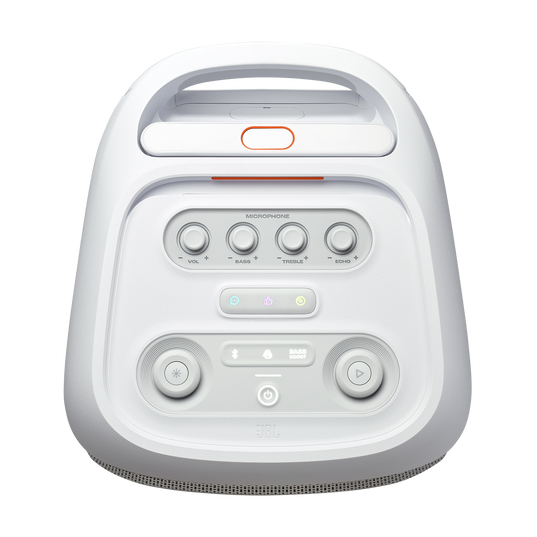 Altavoz de Fiesta Portátil JBL PartyBox Stage 320 / Blanco / JBL Pro Sound / Luces / Batería Reemplazable