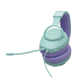 Auriculares Gaming con Cable JBL Quantum 100M2 – Over-Ear, Micrófono Desmontable, Color Cian