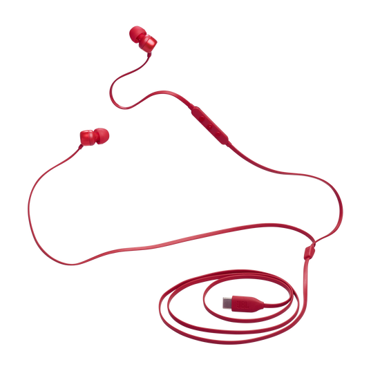 Auriculares Cableados JBL TUNE 310C In-Ear con Micrófono Rojo