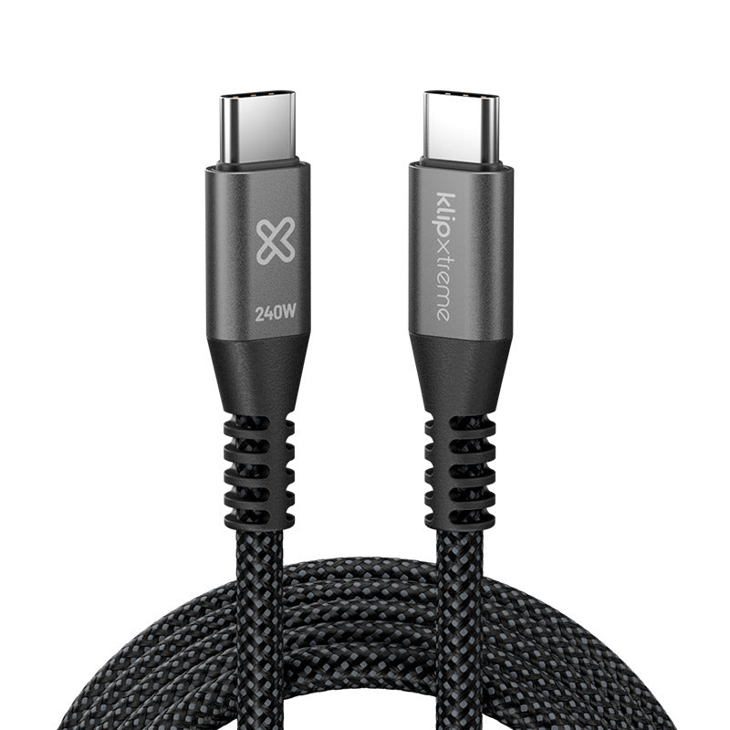 Cable USB‑C – Klip Xtreme PowerGo 750 – 240W – 1.8m – KAC‑750‑6FT