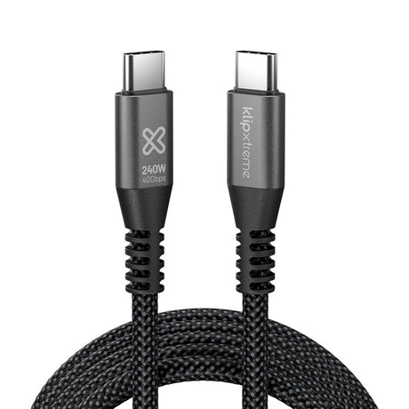 Cable USB‑C – Klip Xtreme PowerGo 850 – 240W – 40Gbps – 1.8m – KAC‑850‑6FT