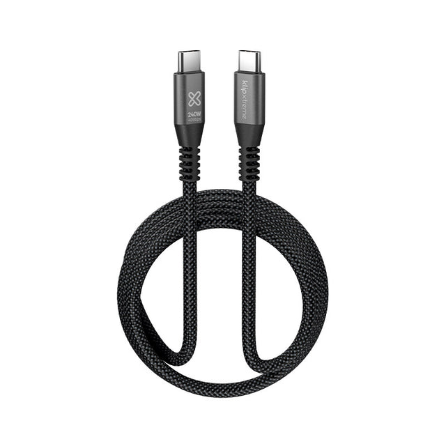 Cable USB‑C – Klip Xtreme PowerGo 850 – 240W – 40Gbps – 1.8m – KAC‑850‑6FT