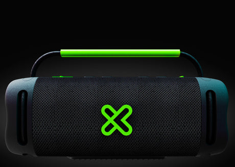 Bocina portátil Bluetooth resistente al agua 3W – Klip Xtreme WaveRider – KBB‑250 – Negro
