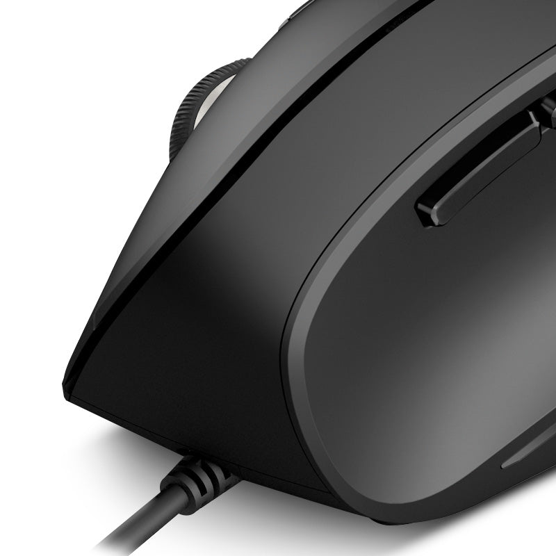 Ratón Vertical Ergonómico Cableado USB Klip Xtreme Krown KMO-506 Diestro