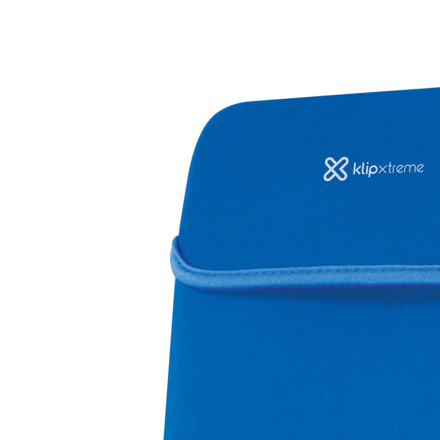 Funda Reversible para Laptop Kolours Klip Xtreme 14.1" Neopreno Negro/Azul