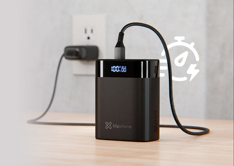 Batería Externa Klip Xtreme 30000mAh – 140W USB‑C Universal – KPB‑850
