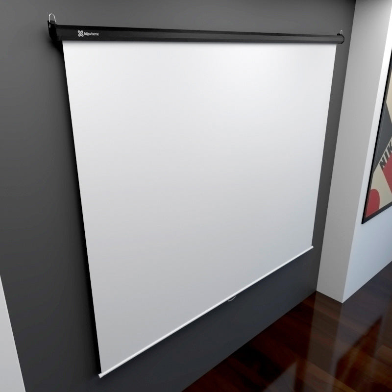 Pantalla de Proyección Instalable en Techo o Pared Klip Xtreme KPS-302 86" 4:3 Blanco Mate