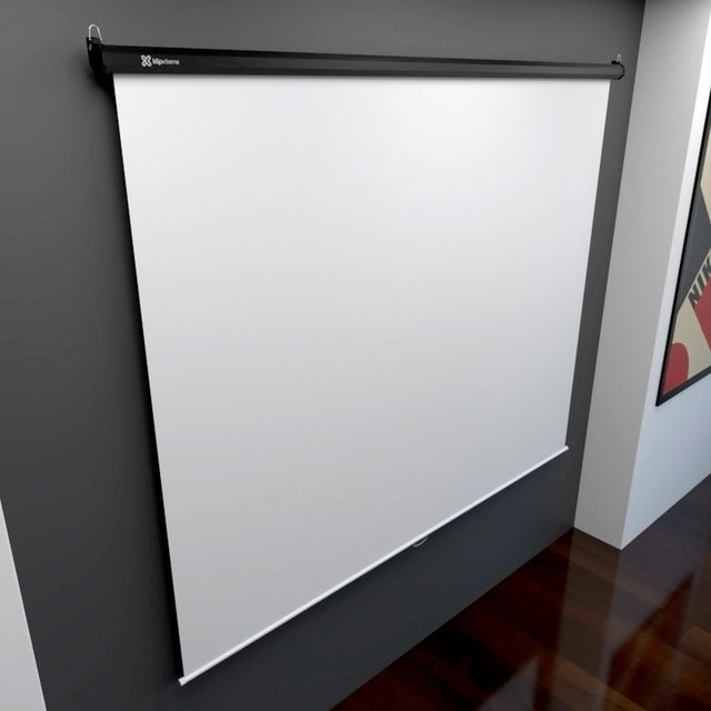 Pantalla de Proyección Instalable en Techo o Pared Klip Xtreme KPS-302 86" 4:3 Blanco Mate