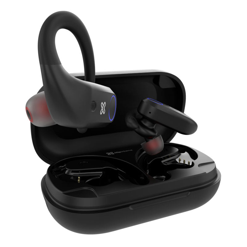 Auriculares True Wireless Xtremebuds TWS 108Hrs Klip Xtreme KTE-500BK Negros