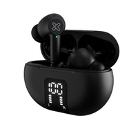 Auriculares True Wireless Klip Xtreme EdgeBuds KTE-755BK 22Hrs ANC Negros