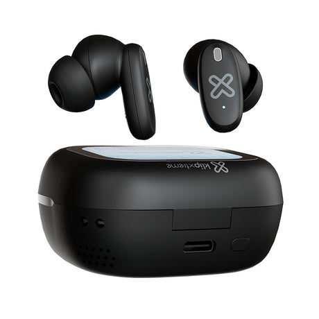 Audífonos True Wireless con ANC y micrófono ENC – Klip Xtreme DynaBuds – KTE‑800 – Negro