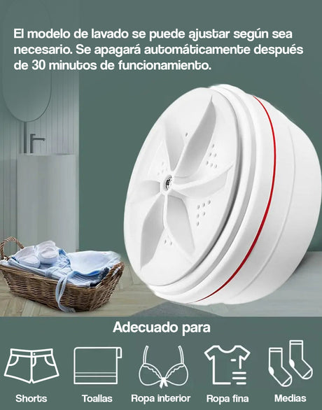 Mini lavadora portátil
