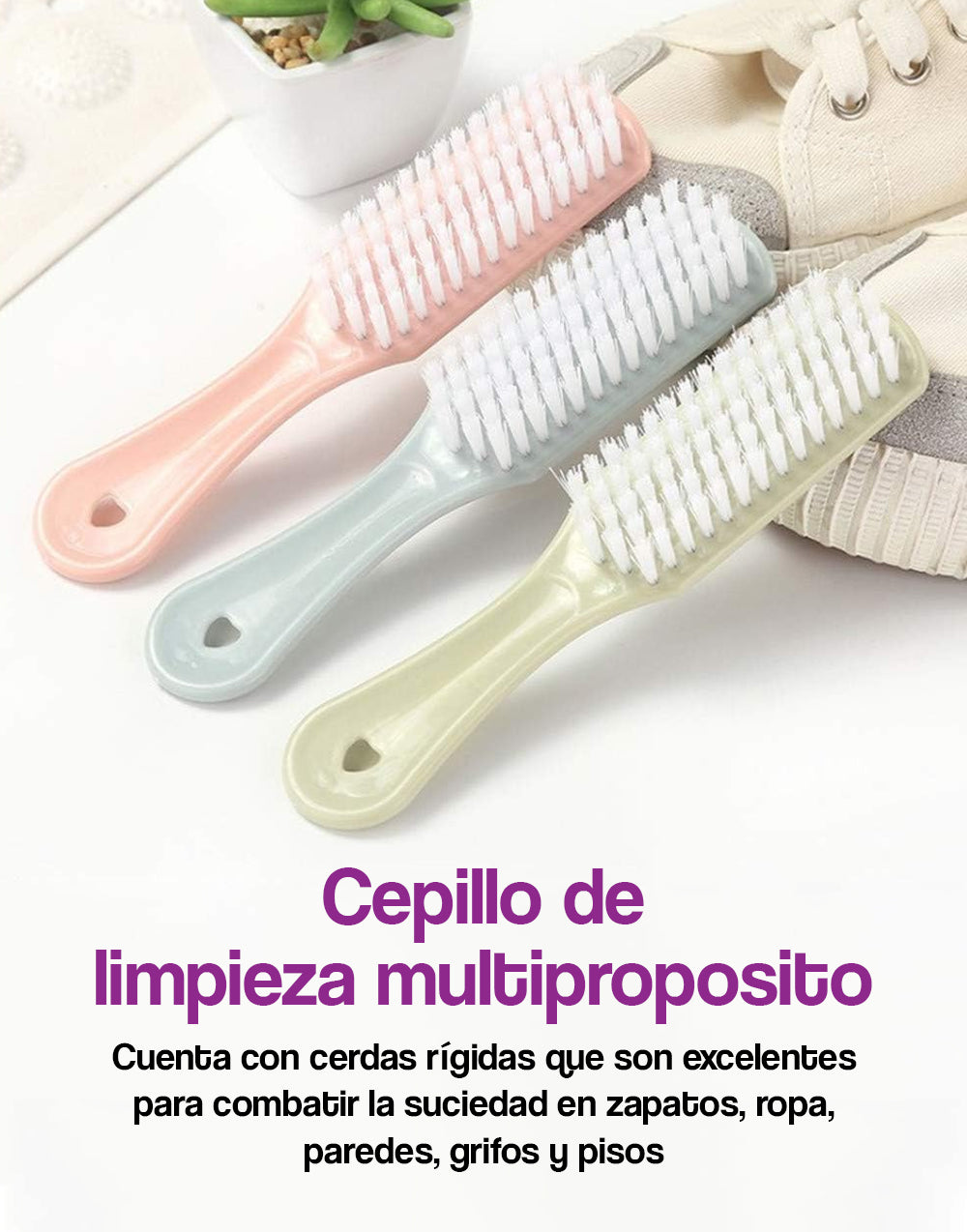 Cepillo de limpieza multiproposito