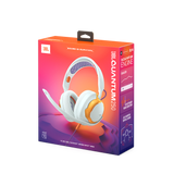Audífonos Gamer con Micrófono JBL Quantum 250 –  Color Blanco / Sonido Envolvente