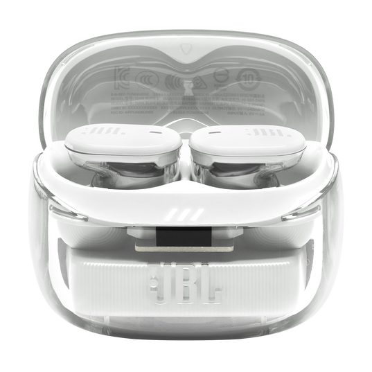 Auriculares JBL Tune Buds 2 – True Wireless, ANC Adaptativa, JBL Spatial, 48 horas, Ghost White