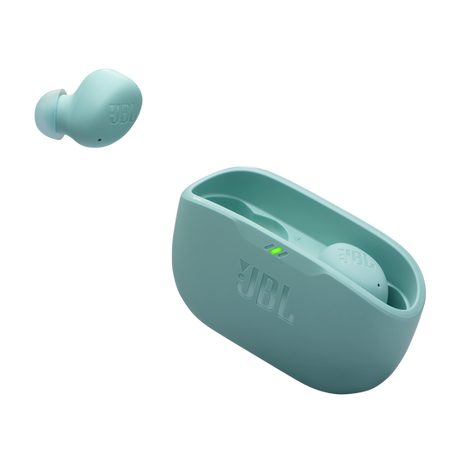 Auriculares Inalámbricos  JBL Vibe Buds 2 / Azules / True Wireless / Cancelación de Ruido / Smart Ambient / 40h