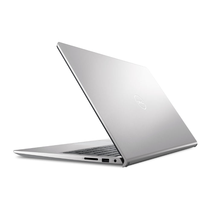 Notebook Dell 0Y8RM 15.6" FHD con Intel Core i7, 16GB RAM, SSD 512GB y Windows 11 Home. Diseño plata elegante, ideal para productividad y movilidad.
