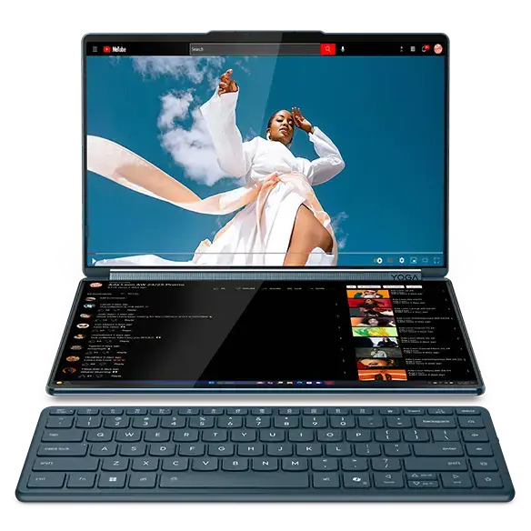 Laptop 2 en 1 Lenovo YOGA Book 14" OLED | Intel Core Ultra 7, 16GB RAM, 1TB SSD, Windows 11 Home