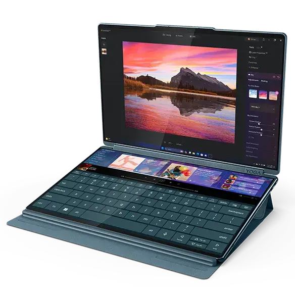 Laptop 2 en 1 Lenovo YOGA Book 14" OLED | Intel Core Ultra 7, 16GB RAM, 1TB SSD, Windows 11 Home