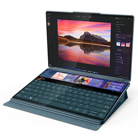 Laptop 2 en 1 Lenovo YOGA Book 14" OLED | Intel Core Ultra 7, 16GB RAM, 1TB SSD, Windows 11 Home
