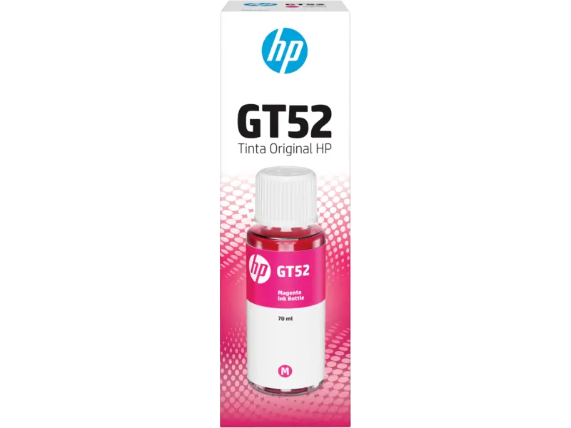 M0H55AL HP GT52 Botella de Tinta Magenta