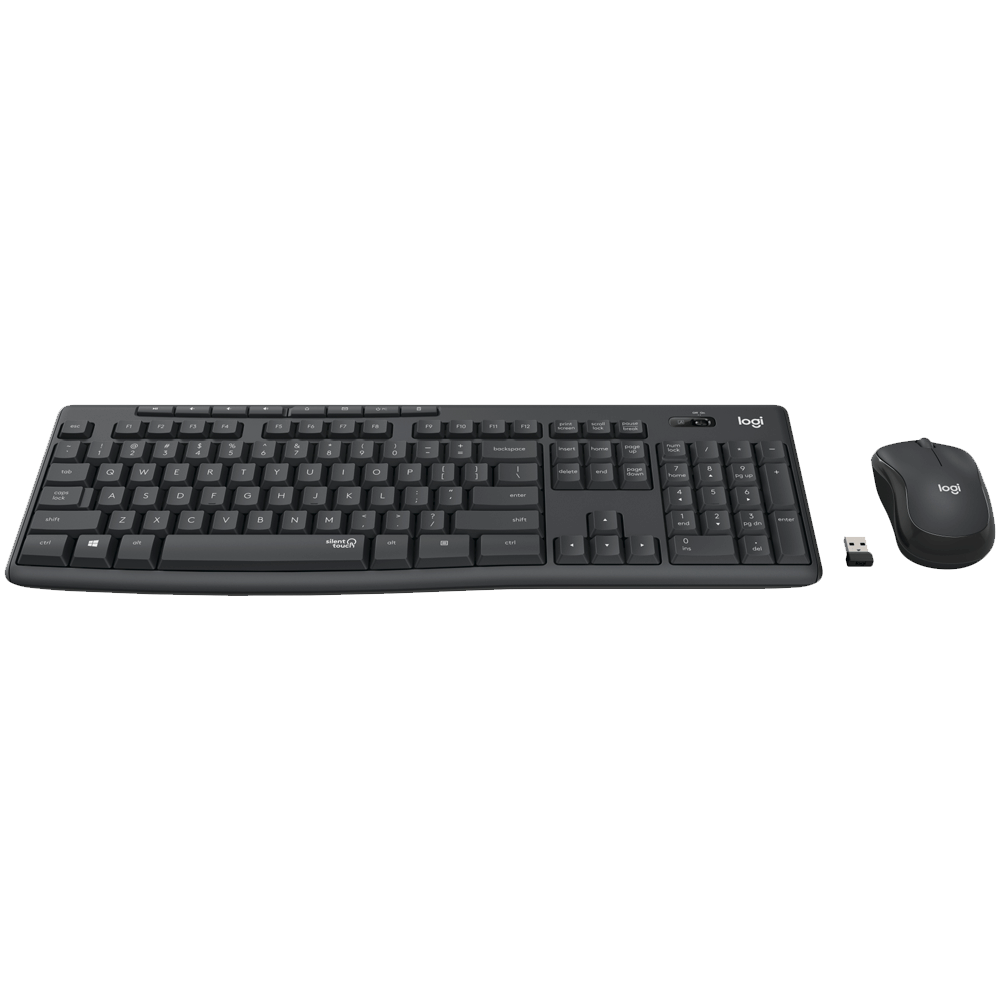 MK295 Teclado y Mouse Inalámbrico y Silencioso