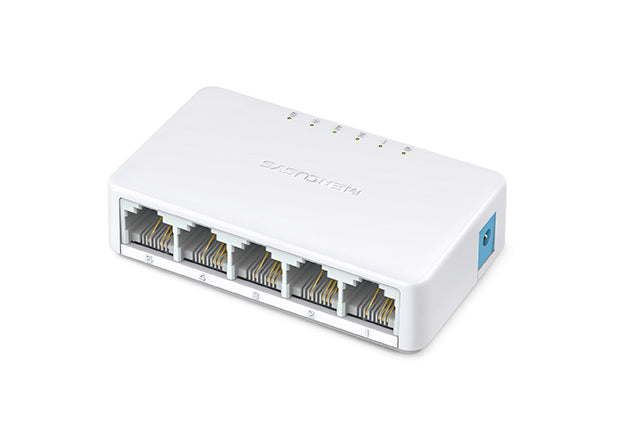 Switch No Gestionado 5 Puertos Fast Ethernet Mercusys – MS105